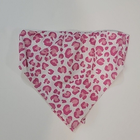 KENDALL & KYLIE Animal Print Bikini Top size XS - Picture 1 of 4